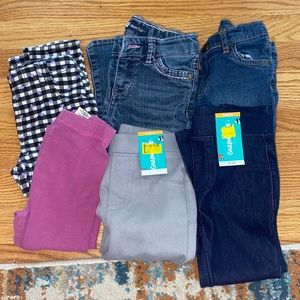6 pair 3T pants